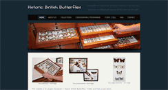 Desktop Screenshot of historicbritishbutterflies.com